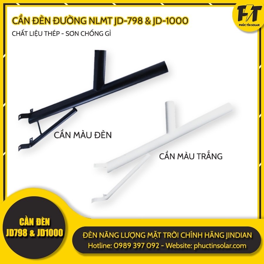 Cần đèn năng lượng mặt trời JD-1000, JD-798