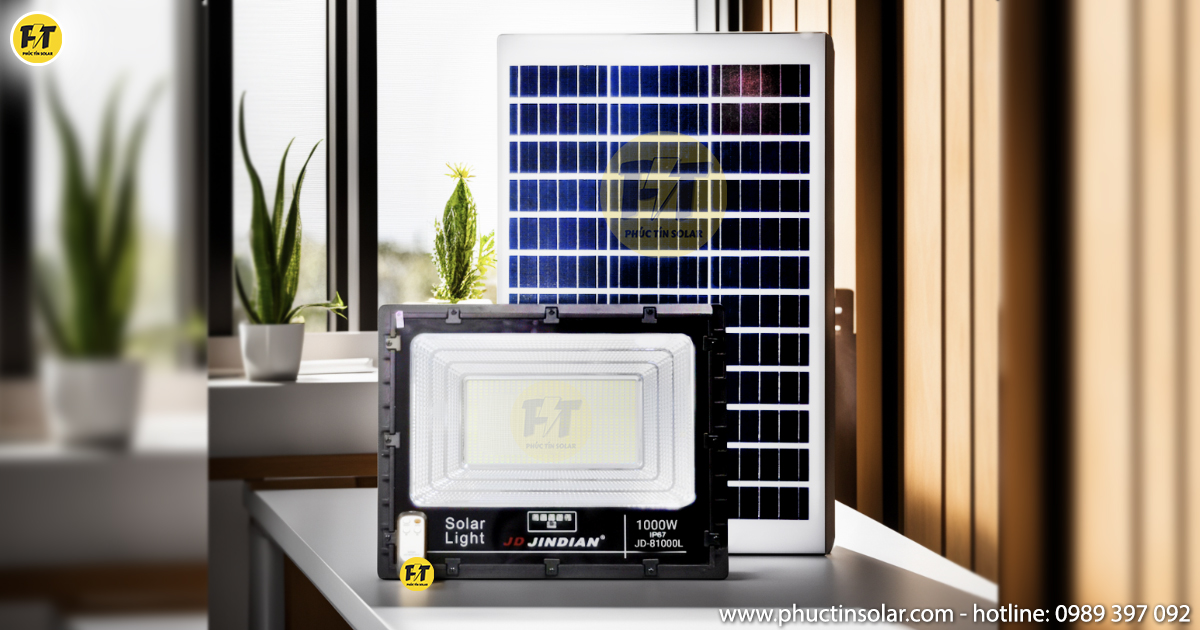 Cấu tạo đèn led năng lượng mặt trời