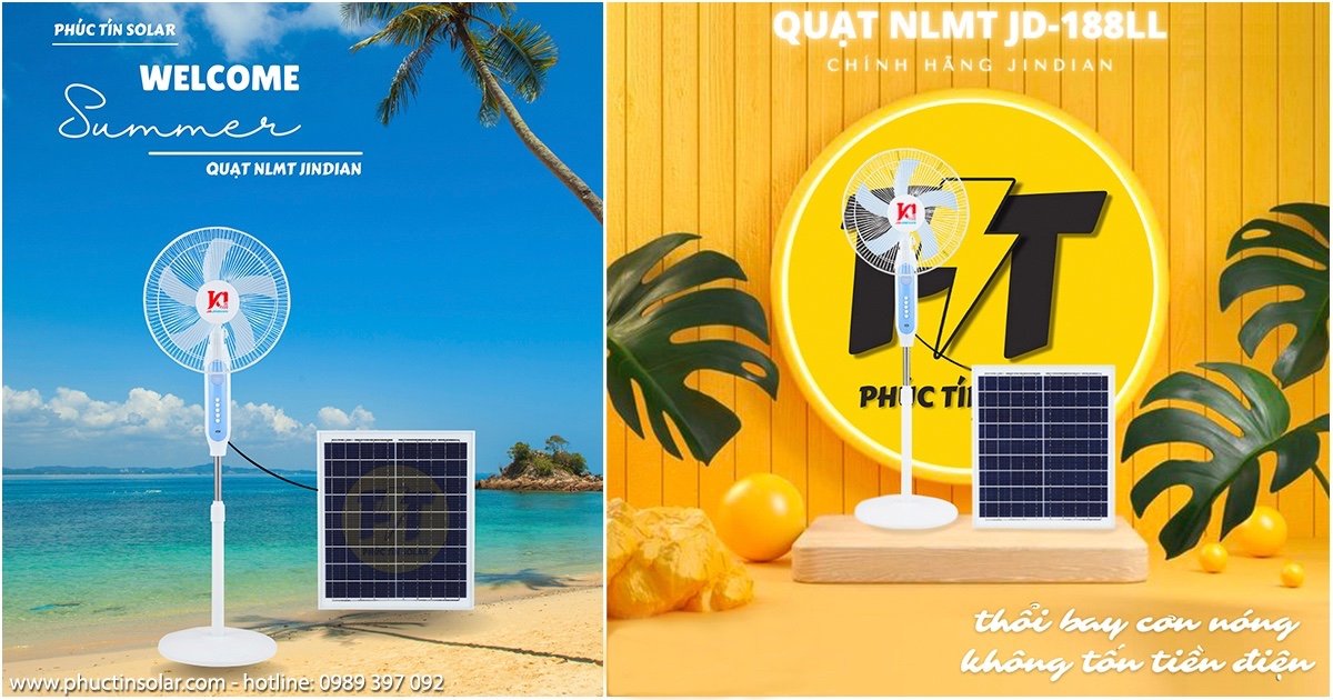 Mua quạt năng lượng mặt trời ở đâu giá rẻ?