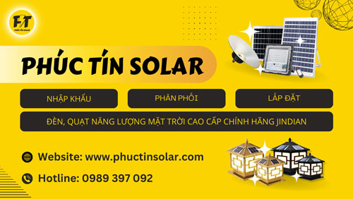 Công ty tnhh đèn năng lượng mặt trời Phúc Tín Solar